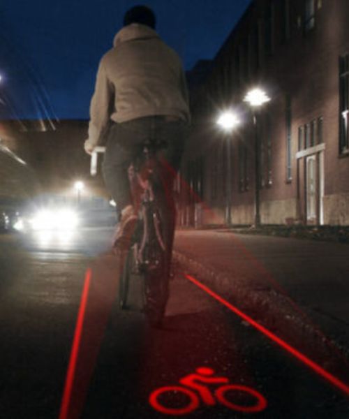 Virtual Bicycle Safety Lane