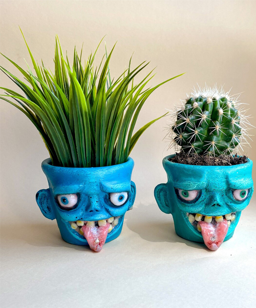 Zombie Air Plant Holders