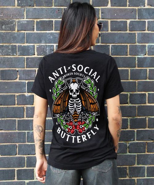 Anti-Social Butterfly T-Shirt