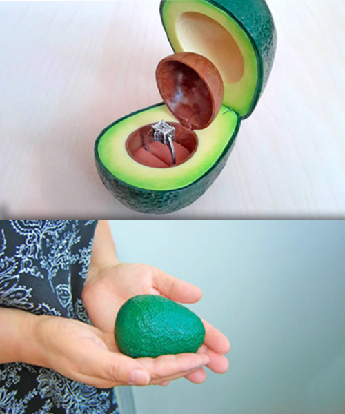 Avocado Ring Holder Box