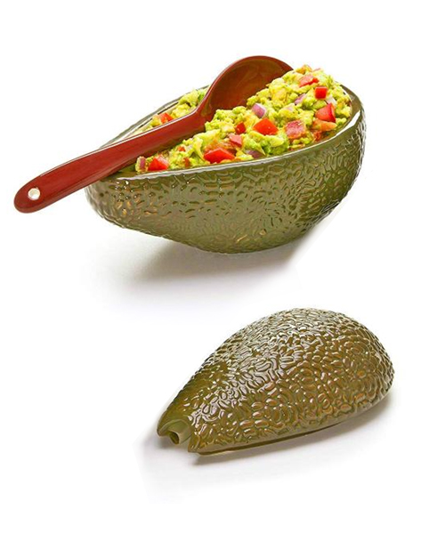   Avocado-Shaped Guacamole Serving Bowl