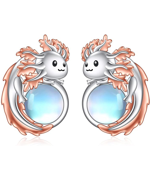 Axolotl Earrings