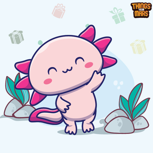 Unique Axolotl Gift For Amphibian Enthusiasts And Marine Lovers