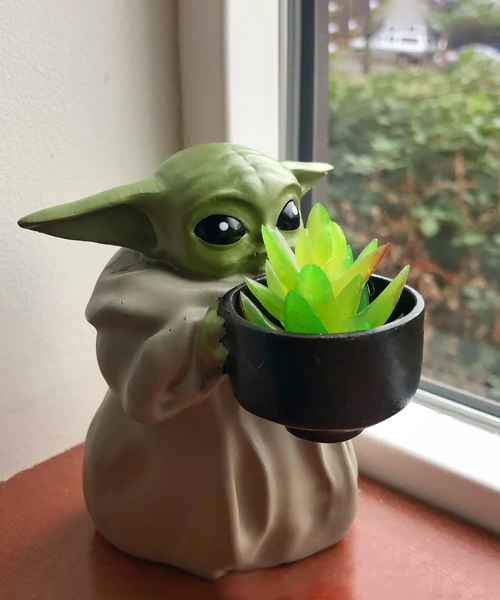 Baby Yoda Planter Pot