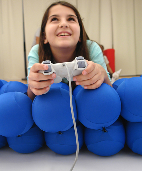 With The Balls Lounger, Relaxing Is A Different Ball Game With The Balls Lounger, Relaxing Is A Different Ball Game