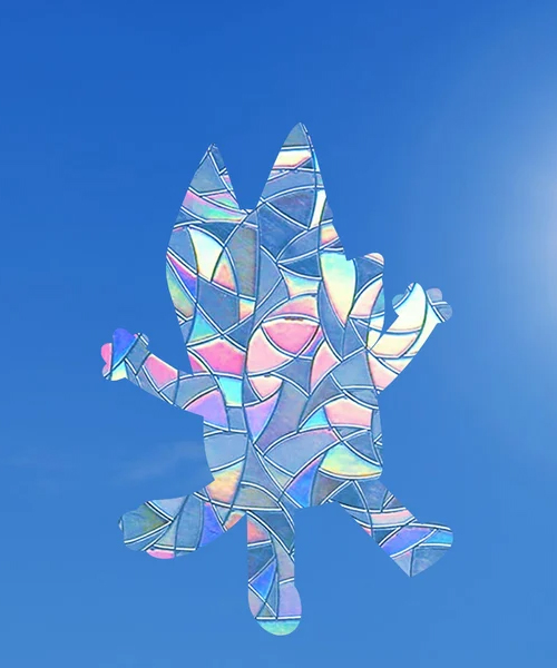 Bluey Suncatcher Window Sticker
