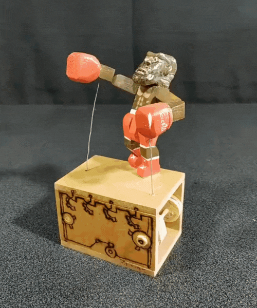 Boxing Man Automata