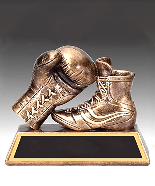 Boxing Shoes Award Trophy