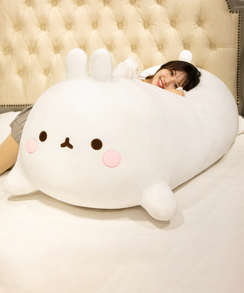 Bunny Bear Plush Pillow
