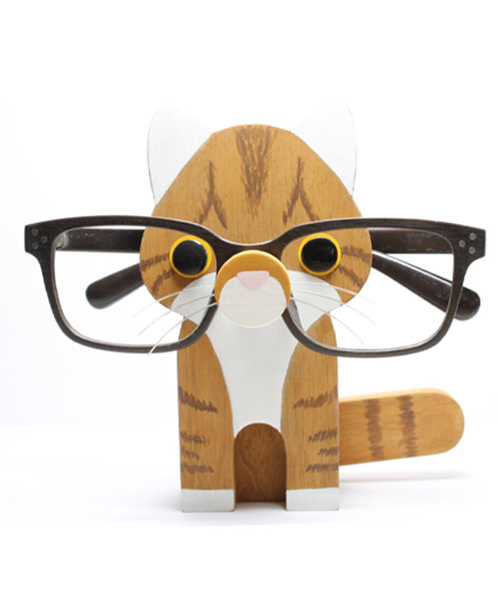 Ceramic Cat Eyeglass Holder