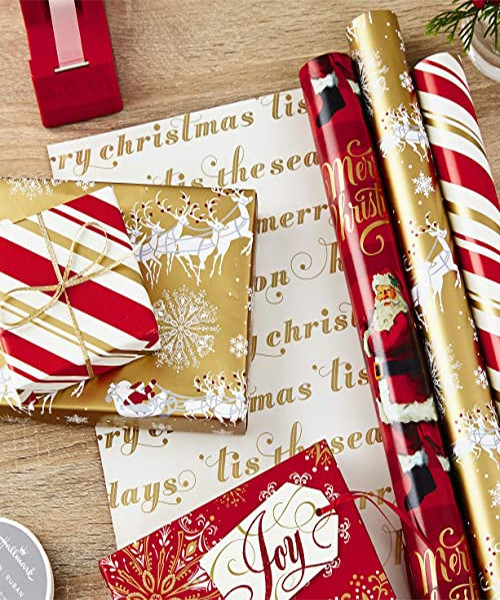 Classic Santa Claus Wrapping Paper