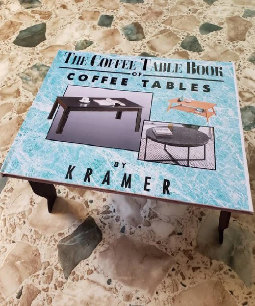 Coffee Table Book Kramer Seinfeld
