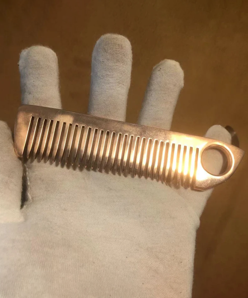Copper Hair Comb