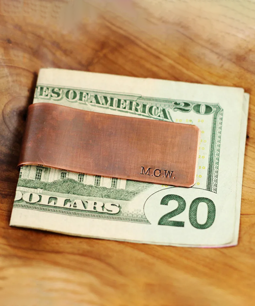 Copper Money Clip