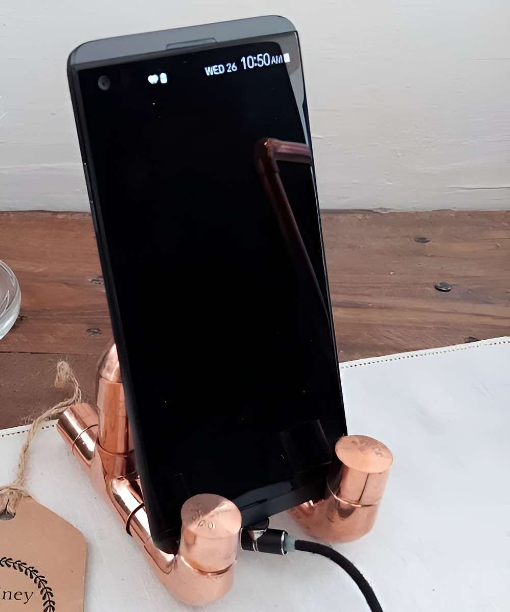 Copper Phone Stand