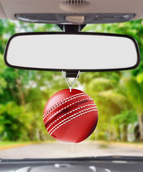 Cricket Ball Image Air Freshener