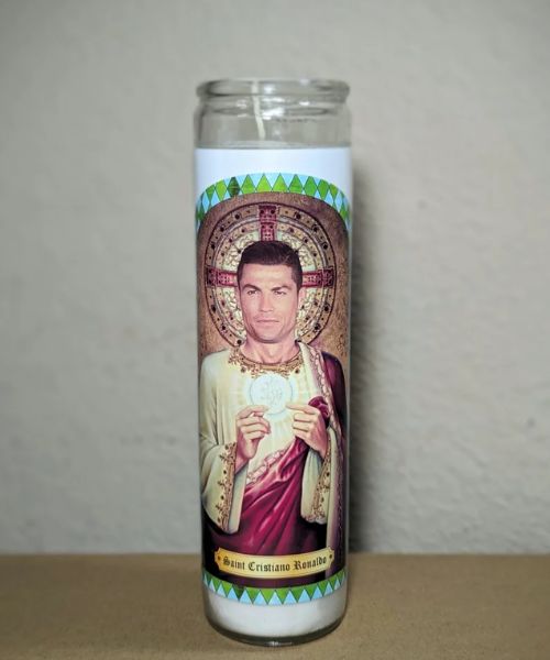 Cristiano Ronaldo Prayer Candle