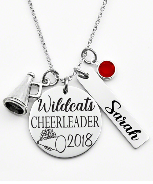 Custom Cheerleader Necklace