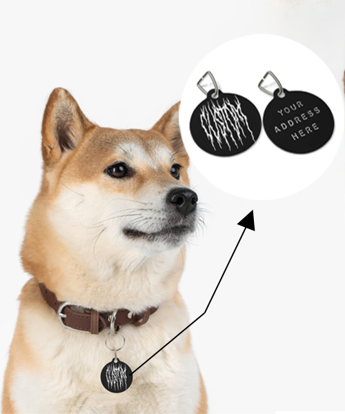 Custom Heavy Metal Pet Tag