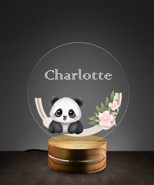 Custom Night Light Cute Panda