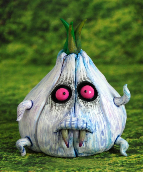 Custom Vampire Garlic Figurine