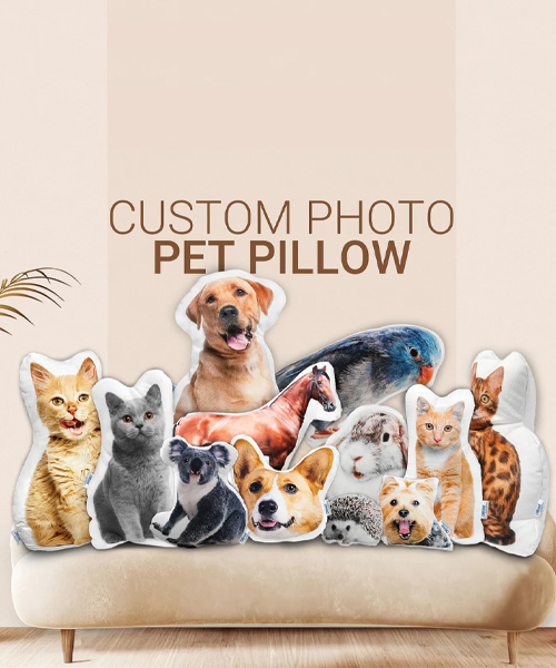 Customizable Animal Shaped Pillow