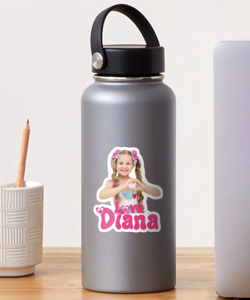 Cute Love Diana Sticker