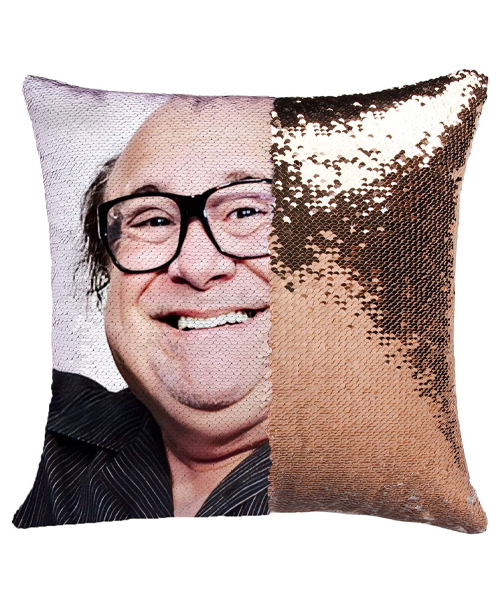 Danny Devoti Fan Sequin Pillowcase