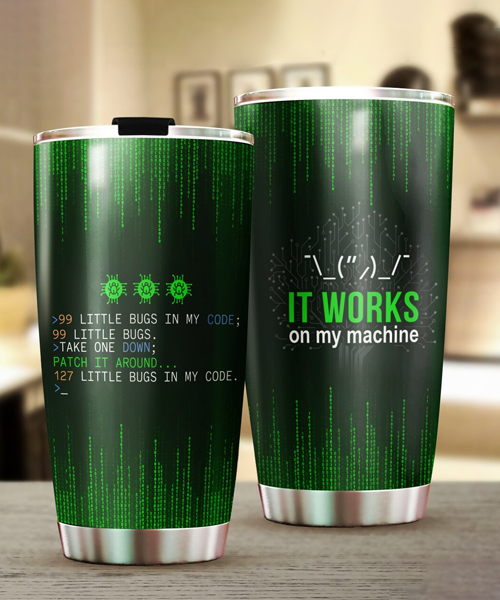 Debugging Computer Programmer Tumbler