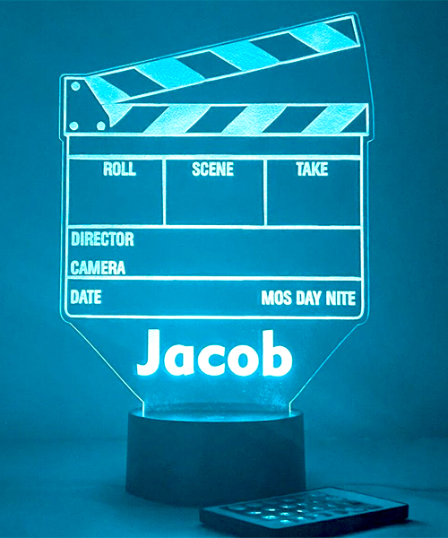 Directors Clapboard Night Light