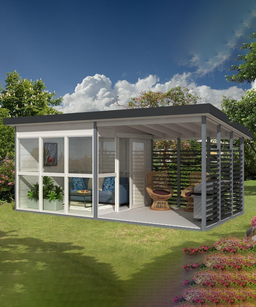 DIY Backyard Guest House