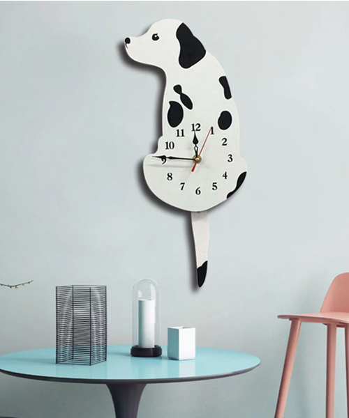 Dog Acrylic Wall Clock
