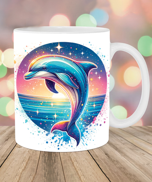 Dolphin Mug Wrap