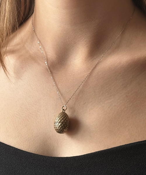 Dragon Egg Locket Necklace