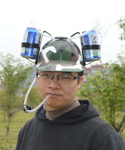 Drinking Helmet