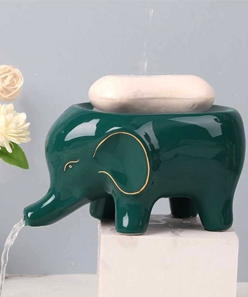 Elephant Soap Dish: Nature's Masterpiece At Your Service