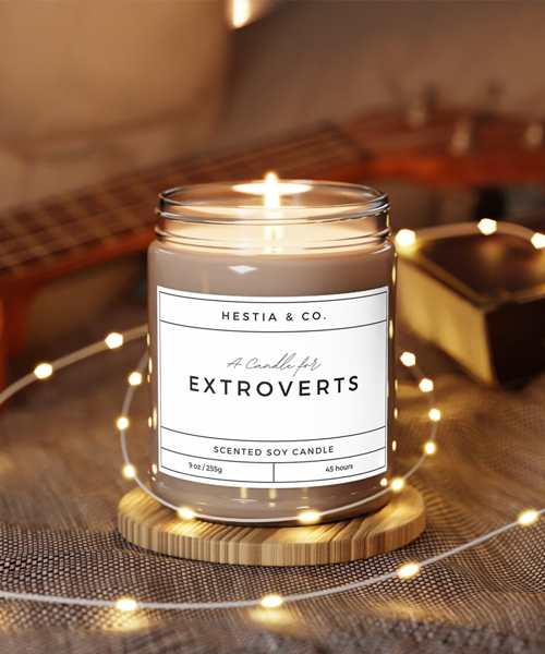 Extroverts Scented Candle