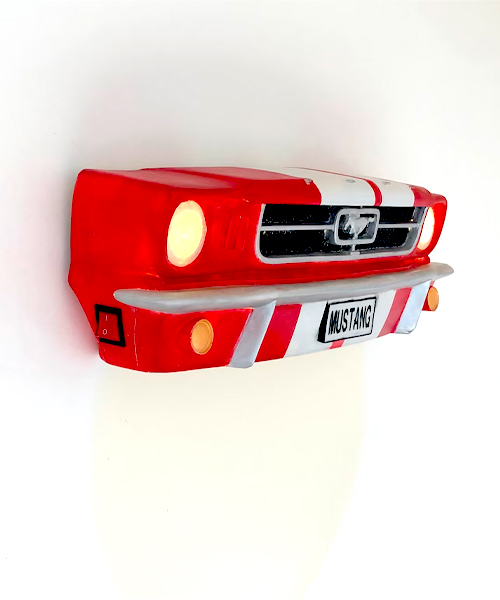 Ford Mustang Front Bumper 3D Wall