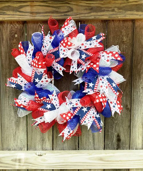 Fourth Of July Wreath