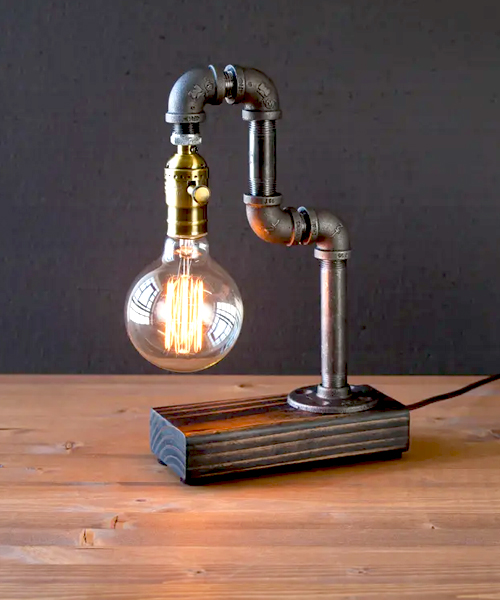 Aesthetic Globe Steampunk Table Lamp