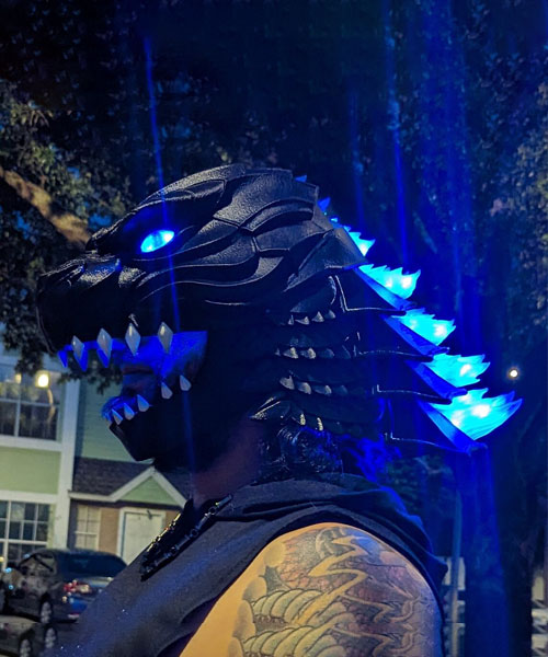 Godzilla Cosplay Helmet