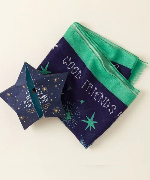 Good Friends Are Like Stars Scarf