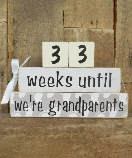 Grandparents Countdown Blocks