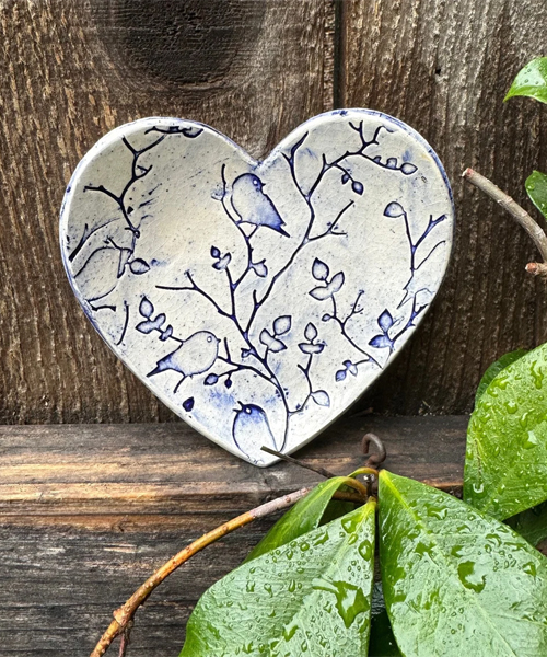 Handcrafted Heart Shaped Dish