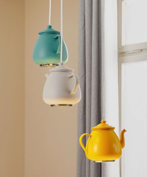 Hanging Coffee Pot Lights