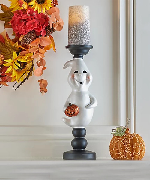 Hay & Harvest Ghost LED Candle
