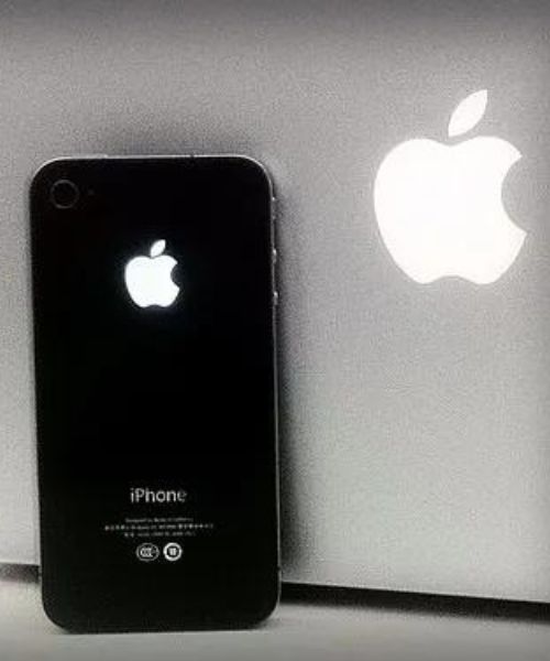 iPhone Rear Apple Glow Mod