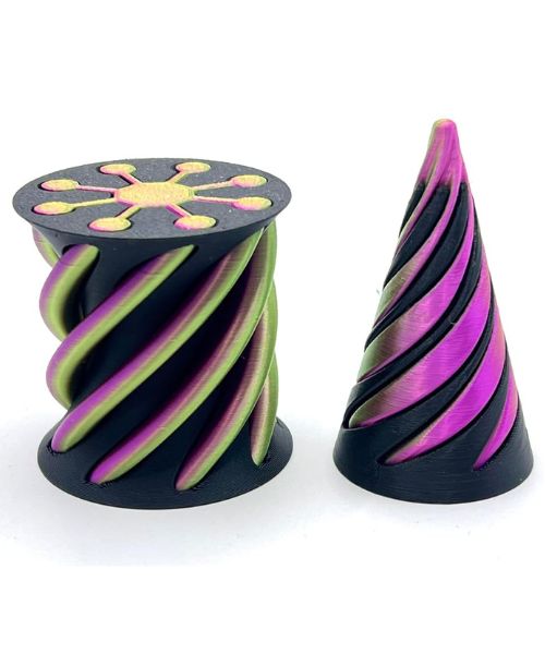 Impossible Pyramid Passthrough Sculpture