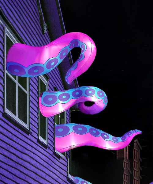 Inflatable Octopus Tentacles