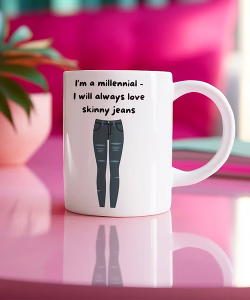 Jean Lover Millennial Mug